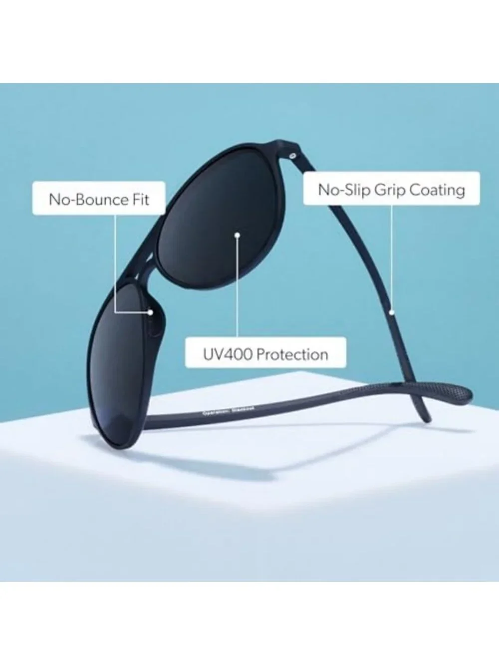 Stylish Polarized Sunglasses for Women & Men | UV Protection, Lightweight